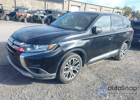 2016 Mitsubishi Outlander Es z USA, uszkodzony, nr VIN JA4AZ3A30GZ049008
